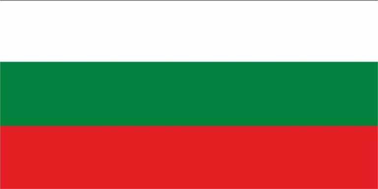 Флаг Болгарии размер 1 х 2 метра.