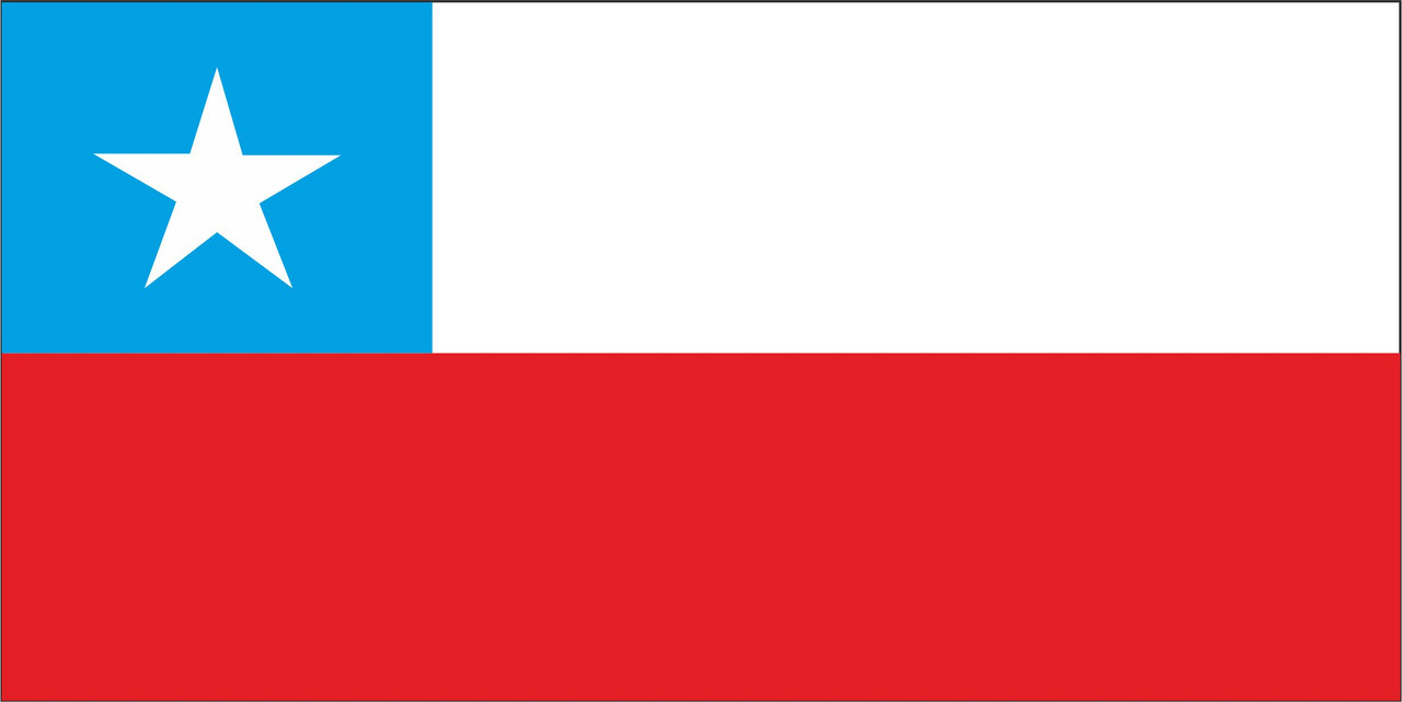 Флаг Чили 1 х 2 метра.
