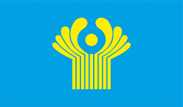 Флаг СНГ. Содружество Независимых Государств.